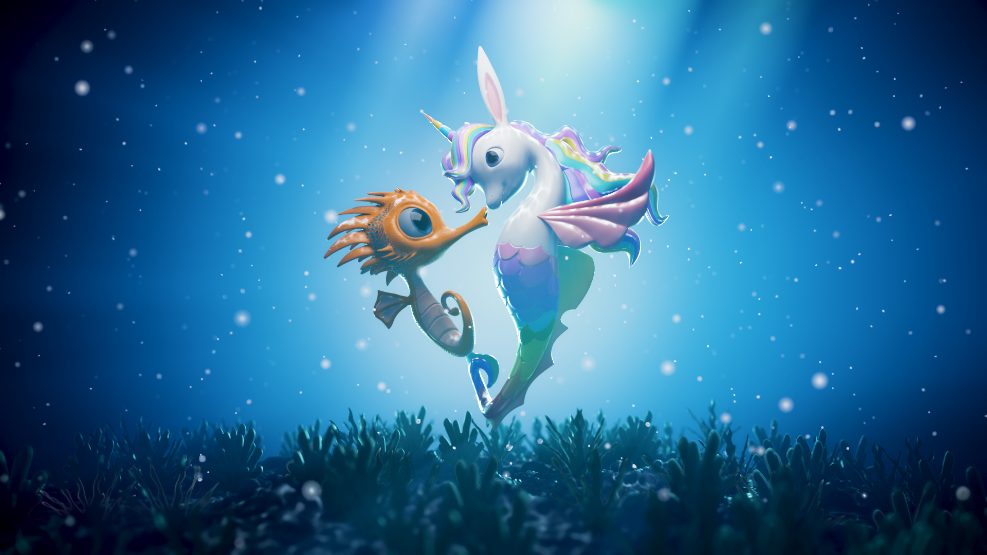 Miri Horsea Mascot
